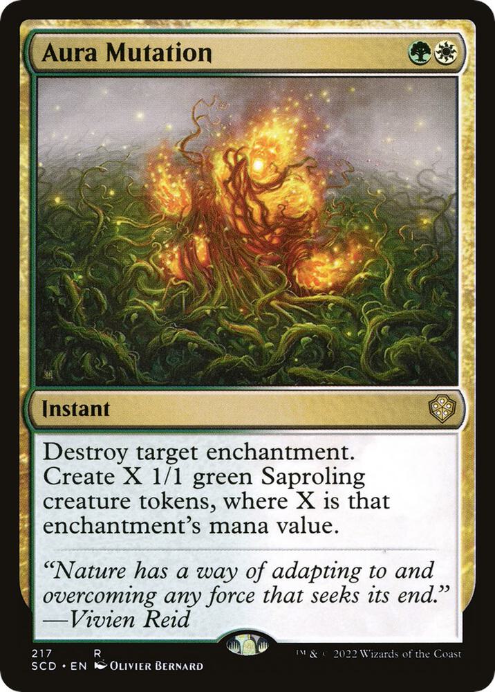 Aura Mutation, Starter Commander Decks 217