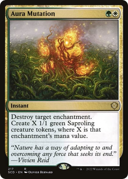 Aura Mutation, Starter Commander Decks 217