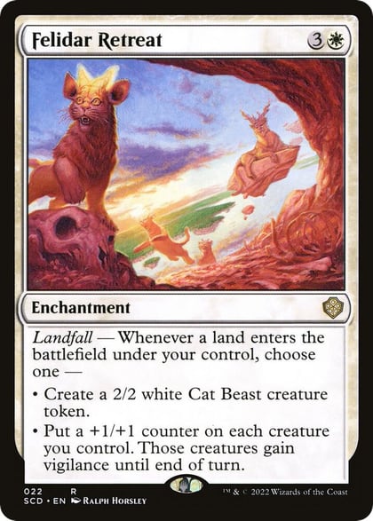 Felidar Retreat, Starter Commander Decks 22