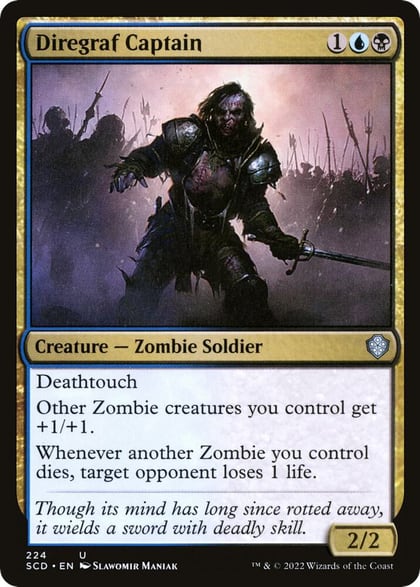 Diregraf Captain, Starter Commander Decks 224