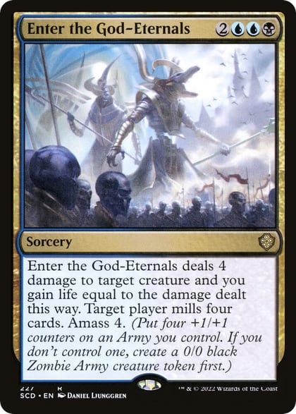 Enter the God-Eternals, Starter Commander Decks 227