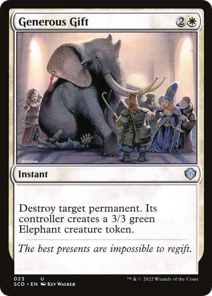Generous Gift, Starter Commander Decks 23