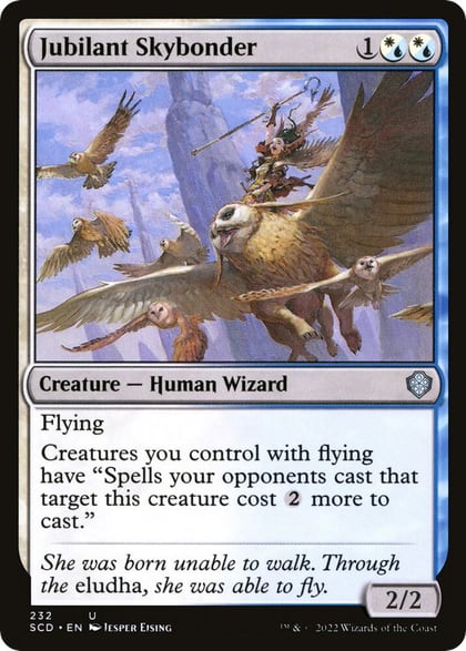 Jubilant Skybonder, Starter Commander Decks 232