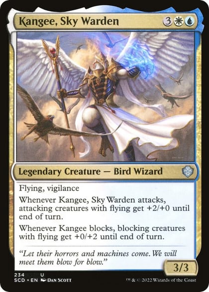 Kangee, Sky Warden, Starter Commander Decks 234