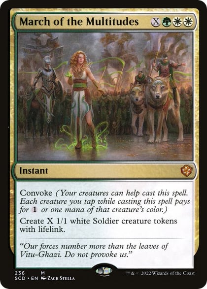 March of the Multitudes, Starter Commander Decks 236