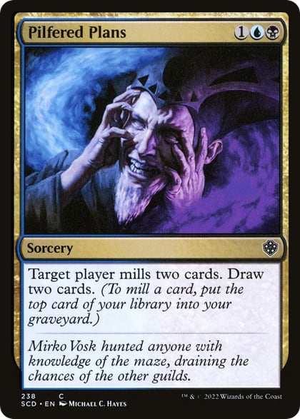 Pilfered Plans, Starter Commander Decks 238