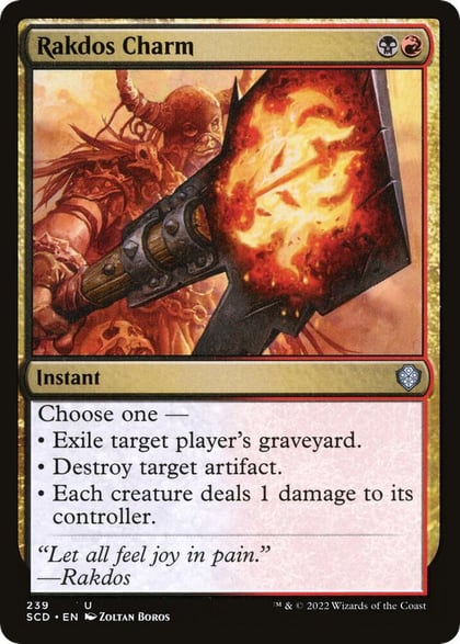 Rakdos Charm, Starter Commander Decks 239