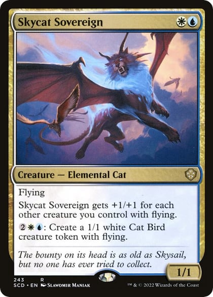 Skycat Sovereign, Starter Commander Decks 243
