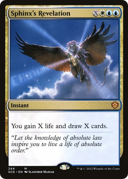 Sphinx's Revelation, Starter Commander Decks 244