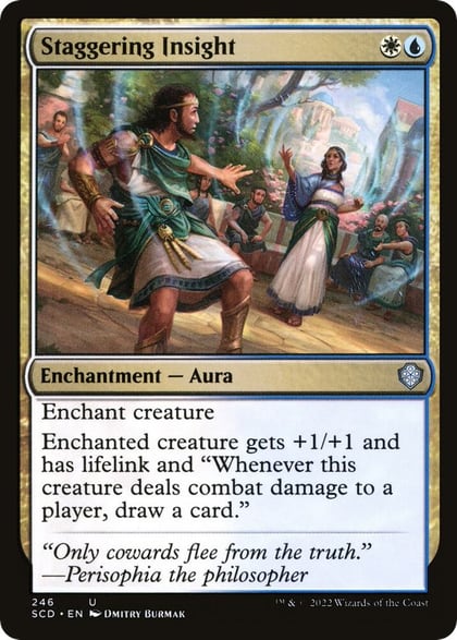 Staggering Insight, Starter Commander Decks 246