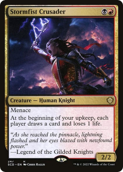 Stormfist Crusader, Starter Commander Decks 247