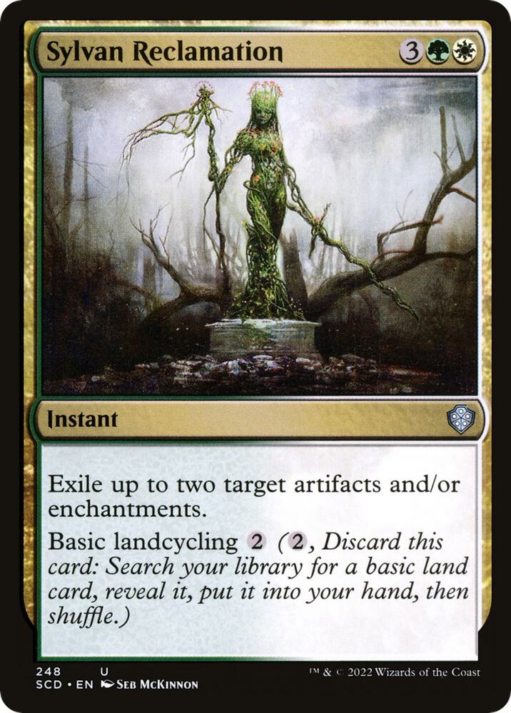 Sylvan Reclamation, Starter Commander Decks 248