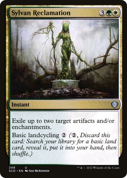 Sylvan Reclamation, Starter Commander Decks 248