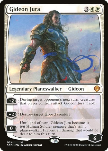Gideon Jura, Starter Commander Decks 24