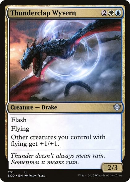 Thunderclap Wyvern, Starter Commander Decks 251