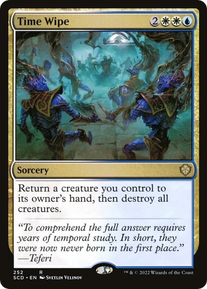 Time Wipe, Starter Commander Decks 252