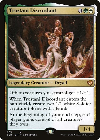 Trostani Discordant, Starter Commander Decks 253