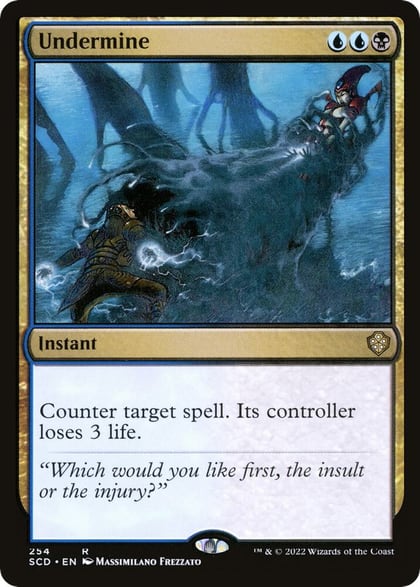 Undermine, Starter Commander Decks 254