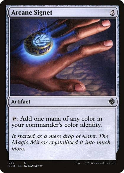 Arcane Signet, Starter Commander Decks 257