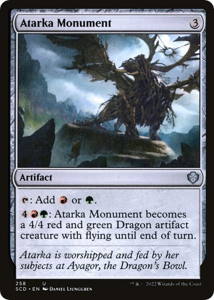 Atarka Monument, Starter Commander Decks 258
