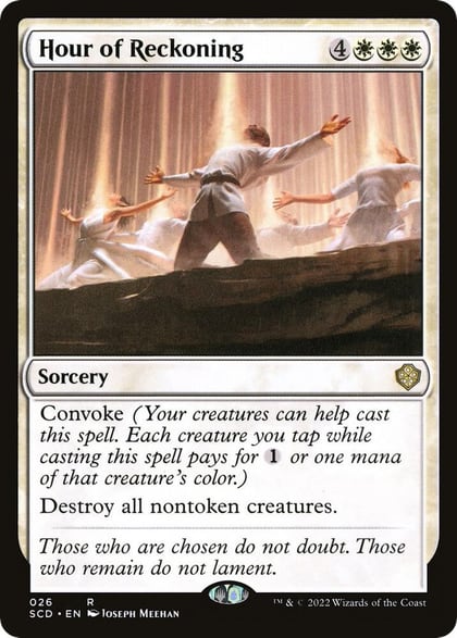 Hour of Reckoning, Starter Commander Decks 26