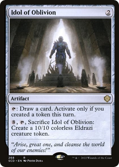 Idol of Oblivion, Starter Commander Decks 268