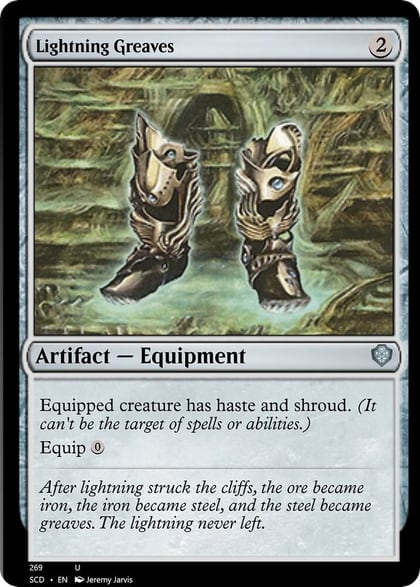 Lightning Greaves, Starter Commander Decks 269