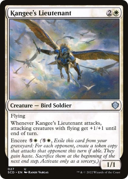 Kangee's Lieutenant, Starter Commander Decks 27