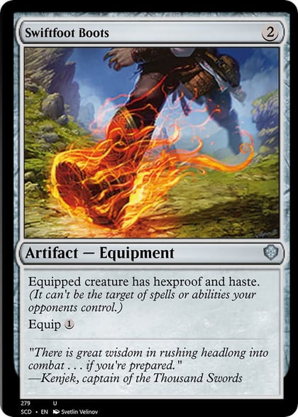 Swiftfoot Boots, Starter Commander Decks 279