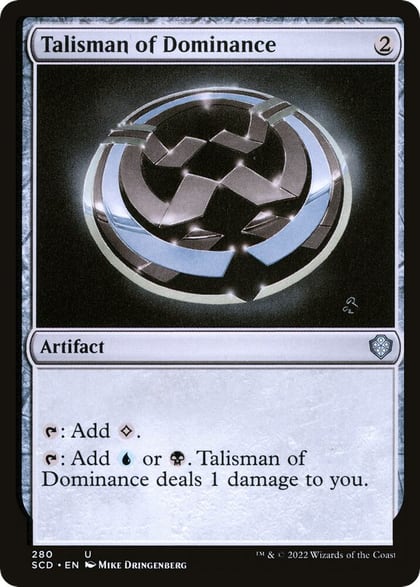 Talisman of Dominance, Starter Commander Decks 280