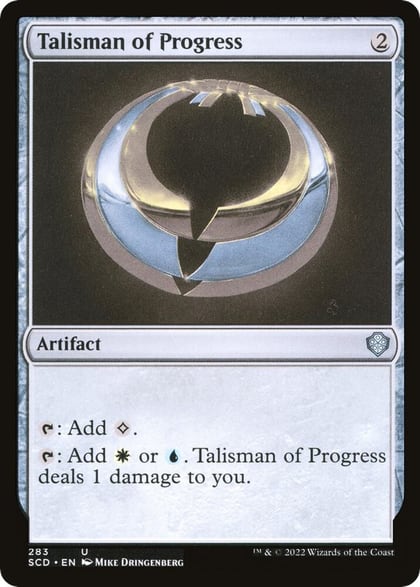 Talisman of Progress, Starter Commander Decks 283