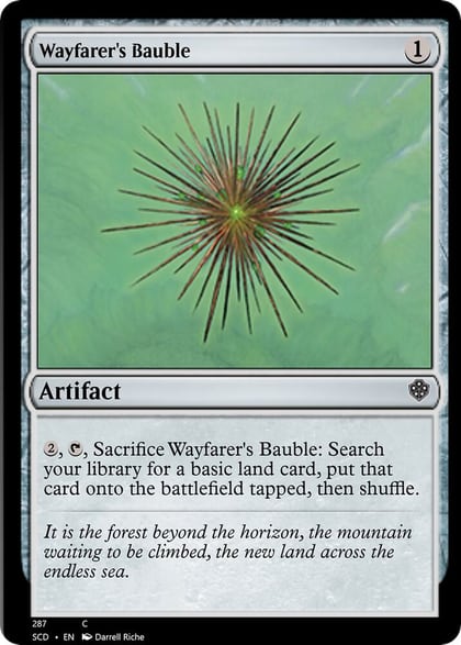 Wayfarer's Bauble, Starter Commander Decks 287