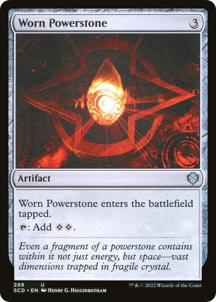 Worn Powerstone, Starter Commander Decks 288