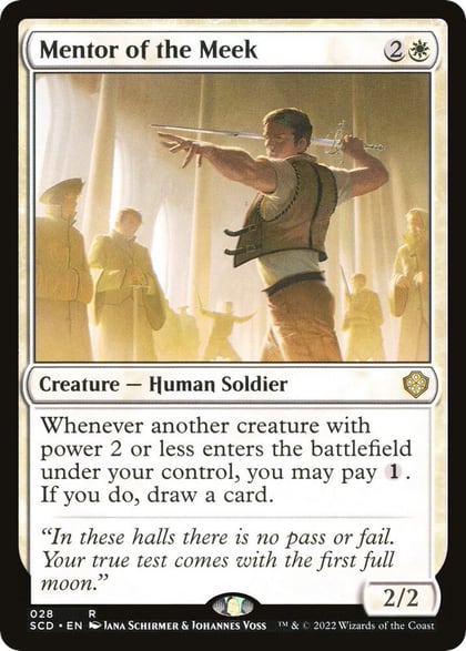 Mentor of the Meek, Starter Commander Decks 28