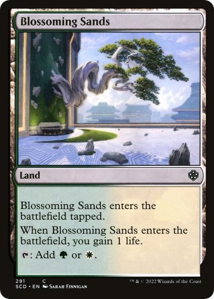 Blossoming Sands, Starter Commander Decks 291