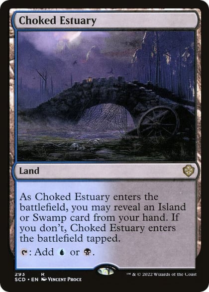 Choked Estuary, Starter Commander Decks 293