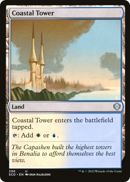 Coastal Tower, Starter Commander Decks 296