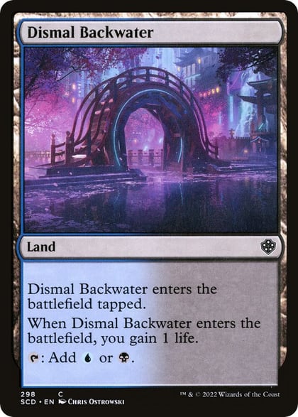 Dismal Backwater, Starter Commander Decks 298
