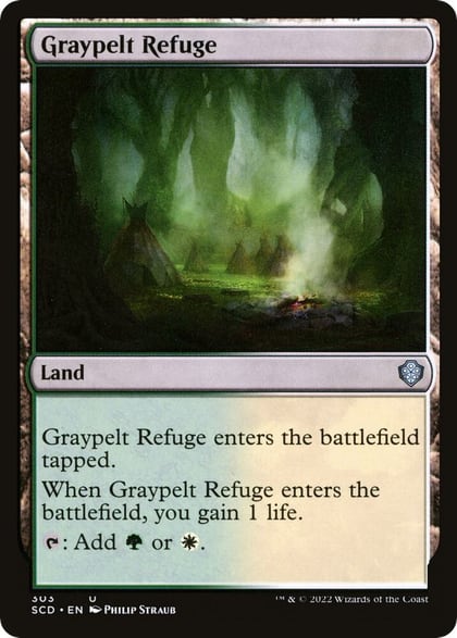 Graypelt Refuge, Starter Commander Decks 303
