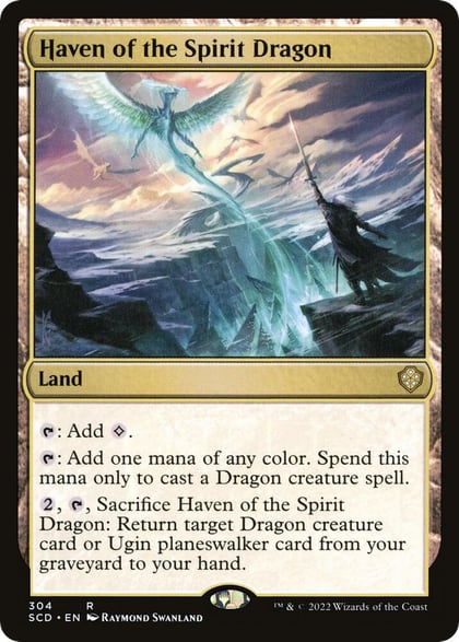 Haven of the Spirit Dragon, Starter Commander Decks 304