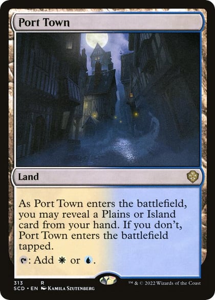 Port Town, Starter Commander Decks 313
