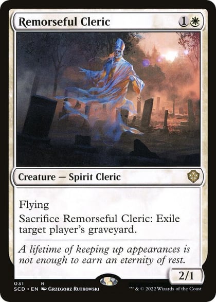 Remorseful Cleric, Starter Commander Decks 31