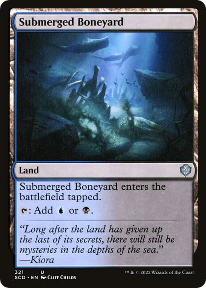 Submerged Boneyard, Starter Commander Decks 321