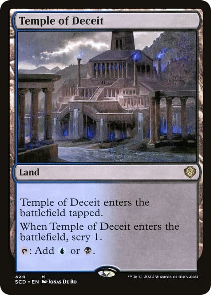 Temple of Deceit, Starter Commander Decks 324