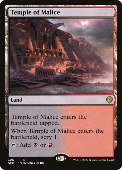 Temple of Malice, Starter Commander Decks 326