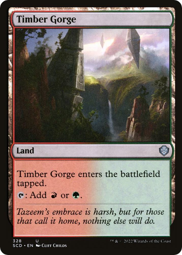 Timber Gorge, Starter Commander Decks 328