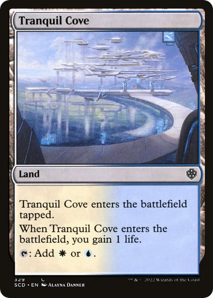 Tranquil Cove, Starter Commander Decks 329