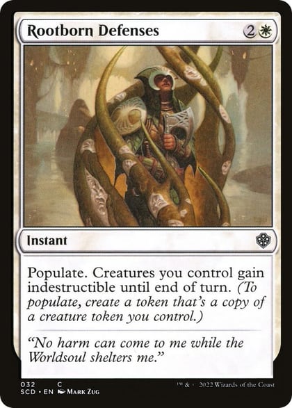 Rootborn Defenses, Starter Commander Decks 32