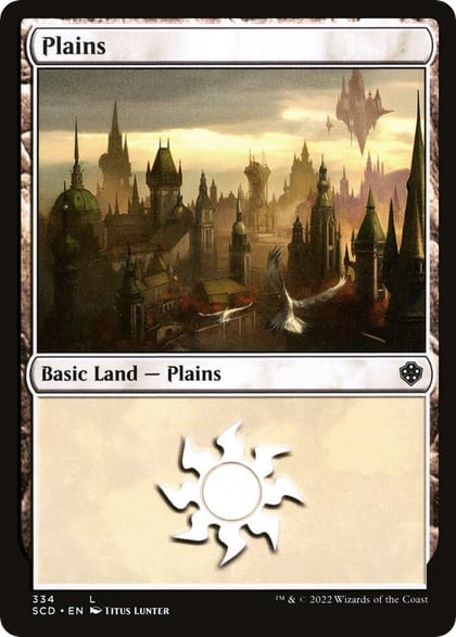 Plains (334), Starter Commander Decks 334