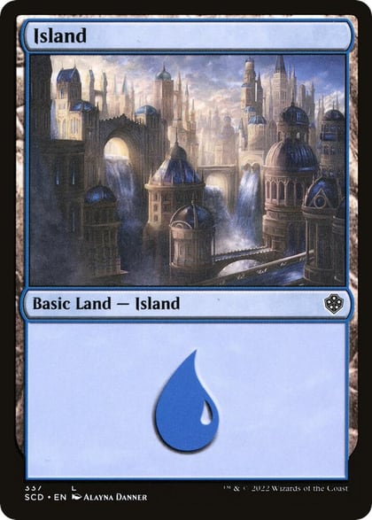 Island (337), Starter Commander Decks 337